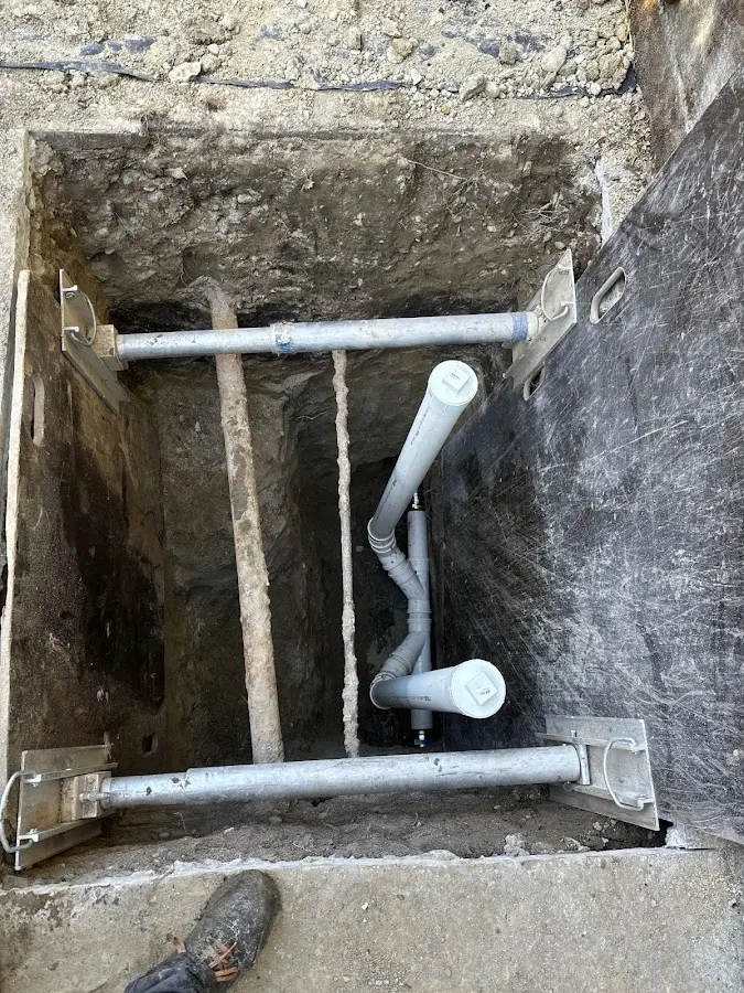 Experienced plumber completing Gas Line Repair work in Owego